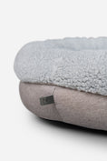 Load image into Gallery viewer, Chester & Lee | Furry Gray Donut Dog Bed - image 6