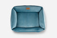 Load image into Gallery viewer, Bolster Beds Premium Chester & Lee | Vibrant Velvet Sleeper Dog Bed Tiffany