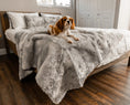 Load image into Gallery viewer, PupProtector™ Short Fur Waterproof Throw Blanket - Grey