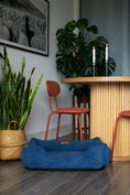 Load image into Gallery viewer, Chester & Lee | Fancy Corduroy Sleeper Dog Bed Blue - image 6