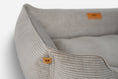 Load image into Gallery viewer, Chester & Lee | Fancy Corduroy Sleeper Dog Bed Taupe - image 5