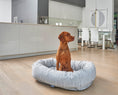 Load image into Gallery viewer, Bowsers Luxury Calming Donut Dog Bed in azure
