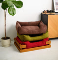 Load image into Gallery viewer, Corduroy Cat Bed Dreamer - Southlake Paws