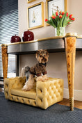 Load image into Gallery viewer, The Glamour Luxury Pet Bed in Yellow