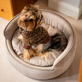 Load image into Gallery viewer, The Yin & Yang Luxury Pet Bed in Pink
