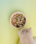 Load image into Gallery viewer, Puff Pet Bowl - Gradient Olive