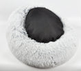 Load image into Gallery viewer, Mr. Peanut's 28" OrthoPlush® Pet Bed - Snowflake White Two Tone