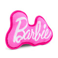 Load image into Gallery viewer, Dog Toy Squeaker Plush - Barbie Autograph Script Pink/White