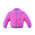 Load image into Gallery viewer, Dog Toy Squeaker Plush - Barbie Jacket Replica Pink/Blue