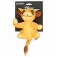 Load image into Gallery viewer, Dog Toy Squeaker Plush - Disney The Lion King Young Simba Full Body Pose