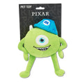 Load image into Gallery viewer, Dog Toy Squeaker Plush - Monsters, Inc. Mike Full Body Sitting Pose