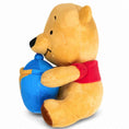 Load image into Gallery viewer, Dog Toy Squeaker Plush - Winnie the Pooh Winking Hunny Pot Sitting Pose
