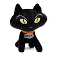 Load image into Gallery viewer, Dog Toy Squeaker Plush - Hocus Pocus Binx Cat Sitting Pose