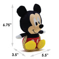 Load image into Gallery viewer, Dog Toy Squeaker Plush with Rope - Disney Mickey Mouse Chibi Sitting Pose