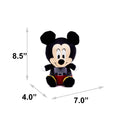 Load image into Gallery viewer, Dog Toy Squeaker Plush - Kingdom Hearts King Mickey Mouse Full Body Sitting Pose