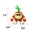 Load image into Gallery viewer, Dog Toy Squeaker Plush - Moana Kakamora Coconut Monster Full Body Pose