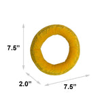 Dog Toy Squeaker Plush - The Lord of the Rings One Ring Golden Yellow