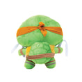 Load image into Gallery viewer, Dog Toy Squeaker Plush - Teenage Mutant Ninja Turtles Michelangelo Full Body Nunchucks Pose Orange
