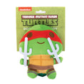 Load image into Gallery viewer, Dog Toy Squeaker Plush - Teenage Mutant Ninja Turtles Raphael Full Body Sais Pose Red