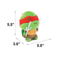 Load image into Gallery viewer, Dog Toy Squeaker Plush - Teenage Mutant Ninja Turtles Raphael Full Body Sais Pose Red
