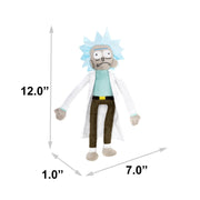 Dog Toy Squeaker Plush - Rick and Morty Standing Rick Full Body Pose
