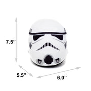Dog Toy Squeaker Plush - Stormtrooper Helmet White