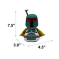 Load image into Gallery viewer, Dog Toy Squeaker Plush - Star Wars Boba Fett Big Head Pose