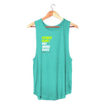 Fitness Goal | Dog Lover Sleeveless Tank | Gift for Dog Moms