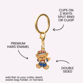 Load image into Gallery viewer, Dabbing American Bear Pet Charm