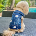 Load image into Gallery viewer, Daisy Denim Dog Jacket - Southlake Paws