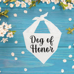 Dog of Honor Wedding Bandana