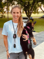 Product image of Black and Pink Dog Leashe