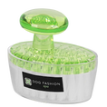 Load image into Gallery viewer, Green Face and Paw Brush by Dog Fashion Spa professional dog grooming tool Southlake Paws