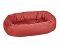Load image into Gallery viewer, Bowsers Signature Solids Calming Donut Dog Bed in ash