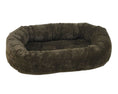 Load image into Gallery viewer, Bowsers Signature Solids Calming Donut Dog Bed in ash