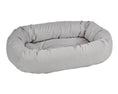 Load image into Gallery viewer, Bowsers Signature Solids Calming Donut Dog Bed in ash