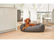 Donut Bed Grey Sheepskin
