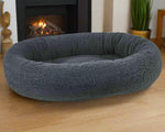 Donut Bed Grey Sheepskin