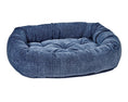 Load image into Gallery viewer, Bowsers Vintage Washed Calming Donut Dog Bed in bark