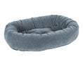 Load image into Gallery viewer, Bowsers Vintage Washed Calming Donut Dog Bed in blush
