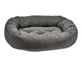 Load image into Gallery viewer, Bowsers Vintage Washed Calming Donut Dog Bed in blush