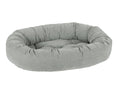 Load image into Gallery viewer, Bowsers Vintage Washed Calming Donut Dog Bed in blush