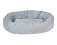 Load image into Gallery viewer, Bowsers Signature Solids Calming Donut Dog Bed in ash