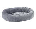 Load image into Gallery viewer, Bowsers Vintage Washed Calming Donut Dog Bed in blush