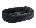 Load image into Gallery viewer, Bowsers Signature Solids Calming Donut Dog Bed in cherry-bones