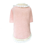 Dream Pearls Dog Sweater Pink