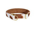 Load image into Gallery viewer, Bowsers Designer Slip Dog Collar in durango-caramel