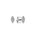 Load image into Gallery viewer, OLIVE & CHAIN Diamond Marquise Stud Earring - Yellow Gold, Small, Single