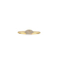 Load image into Gallery viewer, OLIVE & CHAIN Diamond Marquise Ring - Yellow Gold, 5.0