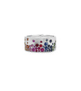 Load image into Gallery viewer, OLIVE & CHAIN Rainbow Celestial Cigar Band - Yellow Gold, 5.5